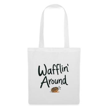 Wafflin' Around - Stoffbeutel - Weiß - Vorne
