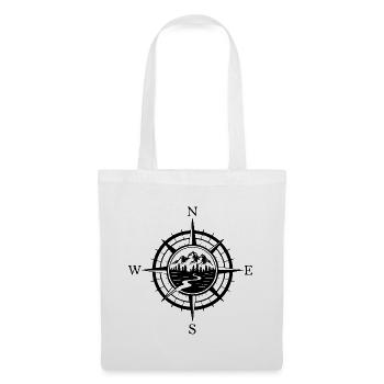 Mountains - Adventure Awaits - Tote Bag - white - Front
