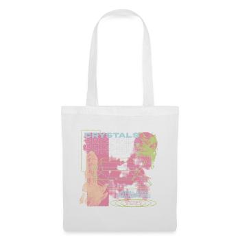 Crystals Are My Favorite Vibe - Tote Bag - white - Front