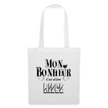 Mon Bonheur C'est d'Etre Nièce - Sac en tissu - blanc - Devant