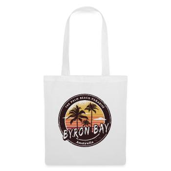 Byron Bay Australia Palm Trees Design - Tote Bag - white - Front