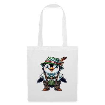 Manchot bavarois - Sac en tissu - blanc - Devant