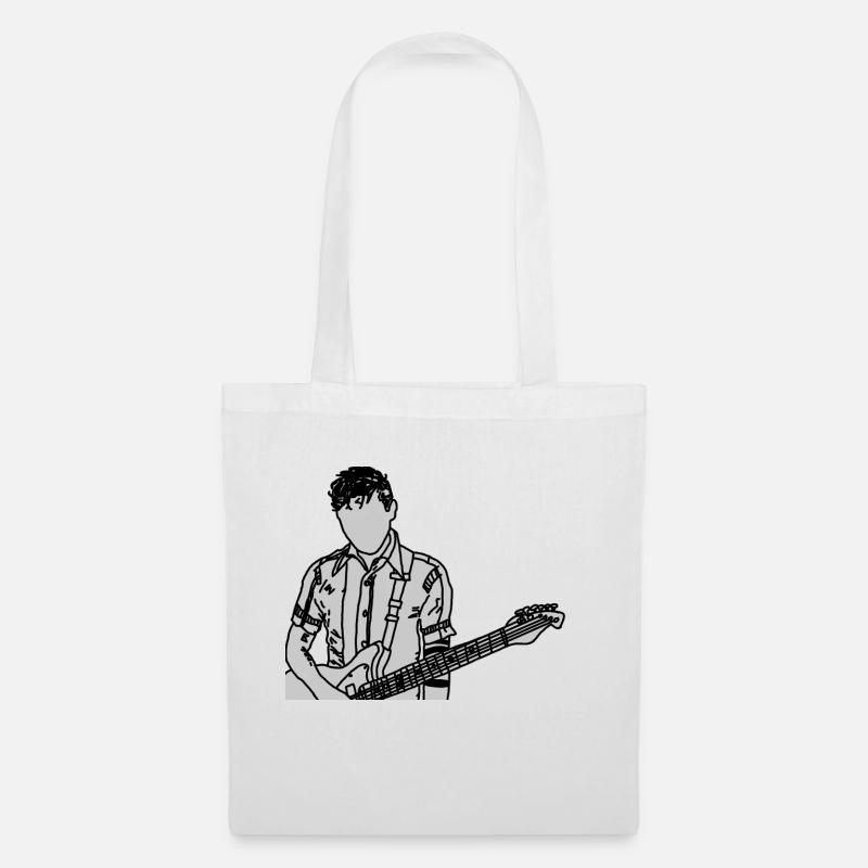 Guitar - Tote Bag - white