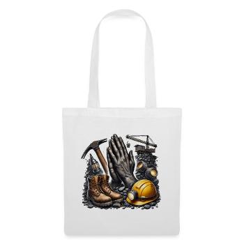 Mining is life - Tote Bag - white - Front