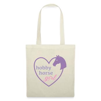 Hobby Horse Girl - Tote Bag - nature - Front