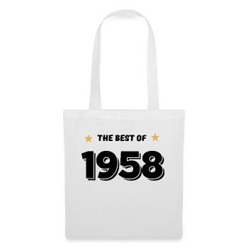Best of 1958 - Sac en tissu - blanc - Devant