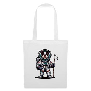 Bostie Astronaut - Stoffbeutel - Weiß - Vorne