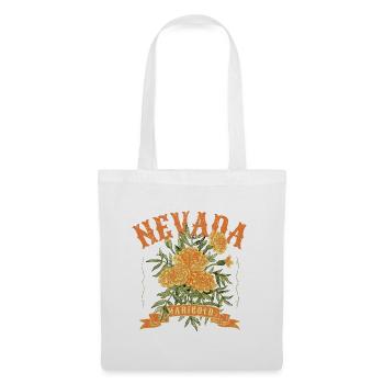 Nevada Marigold – Vintage Wildflowers - Tote Bag - white - Front
