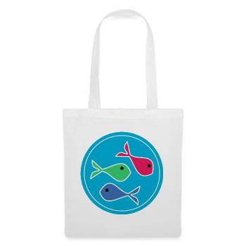 FISH. SARDINE. APRIL FOOL. ANNIVERSARY - Tote Bag - white - Front