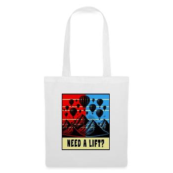 Hot Air Balloon Design - Tote Bag - white - Front