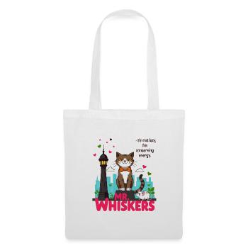 Mr Whiskers - Sac en tissu - blanc - Devant