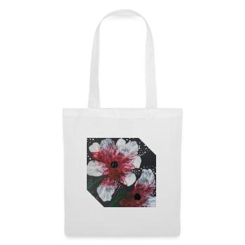 Floral Design - Tote Bag - white - Front