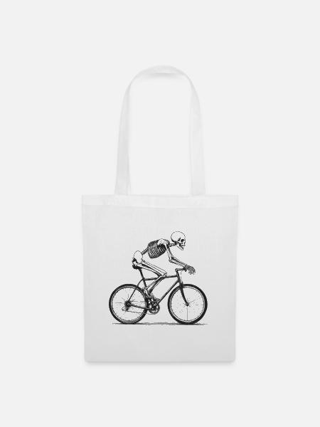 Undead biker - Stoffbeutel - Weiß