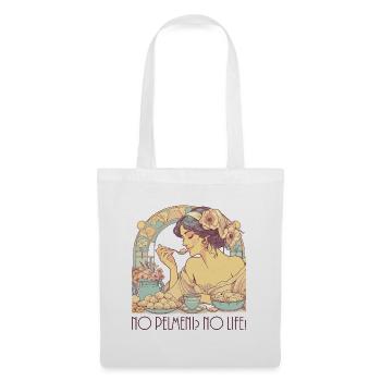No Pelmeni No Life Woman Art Nouveau Gift - Tote Bag - white - Front