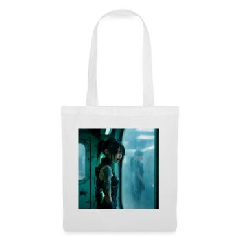 N-dless Nights: Captured Cyborg - Tote Bag - white - Front