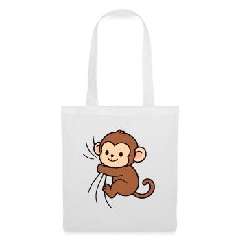 Dear little monkey - Tote Bag - white - Front