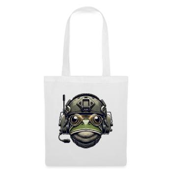 Military Frog - Tote Bag - white - Front