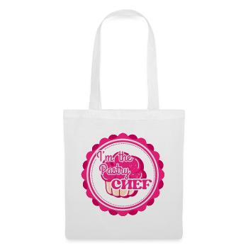 I M THE PASTRY CHEF - Sac en tissu - blanc - Devant