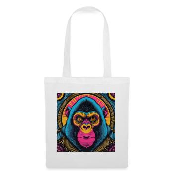 Electric Gorilla - Tote Bag - white - Front