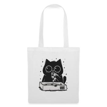 Pizza kitty - Tote Bag - white - Front