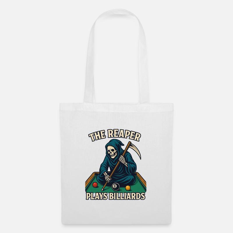 Reaper Billiard Legend - Stoffbeutel - Weiß
