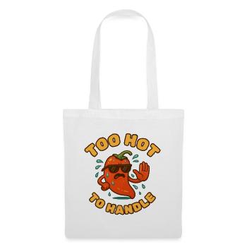 Too Hot to Handle Chili - Tote Bag - white - Front