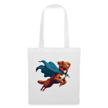 Super Dog Nova Scotia Duck Tolling Retriever - Sac en tissu - blanc - Devant