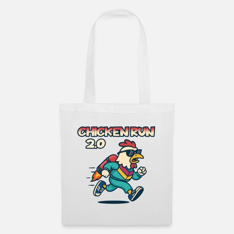 Pack Aventure Chicken Run 2.0 - Sac en tissu - blanc
