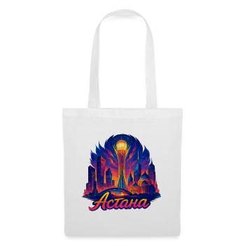 Astana Capital Kazakhstan Cool Gift - Tote Bag - white - Front