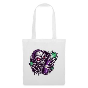 Pulvérisateur de crâne - Sac en tissu - blanc - Devant