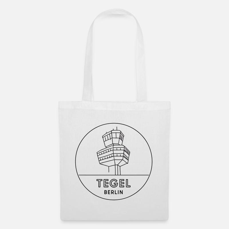 TEGEL Tower - Stoffbeutel - Weiß