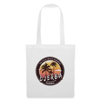 Djerba Tuneisen Palm Tree Design - Tote Bag - white - Front