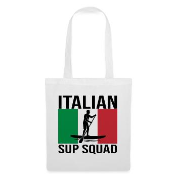 Italian SUP Crew Paddle Shirt - Tote Bag - white - Front