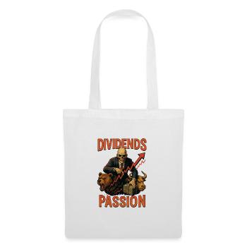 Dividends Passion Stock Market - Tote Bag - white - Front