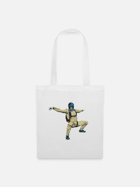 Skydiver - Stoffbeutel - Weiß