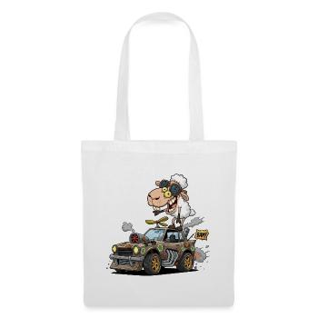 Whimsical Sheep Roaring  - Tote Bag - white - Front
