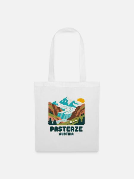 Pasterze Gletscher - Stoffbeutel - Weiß