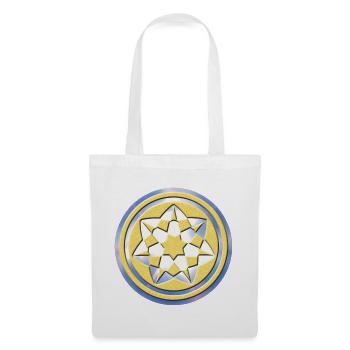 Geometric Crop Circle Pattern - Tote Bag - white - Front