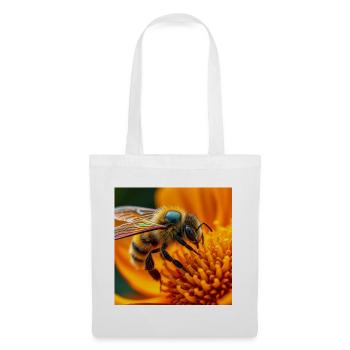 bee - Tote Bag - white - Front