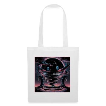 Kosmischer Abgrund Horror Illustration - Stoffbeutel - Weiß - Vorne