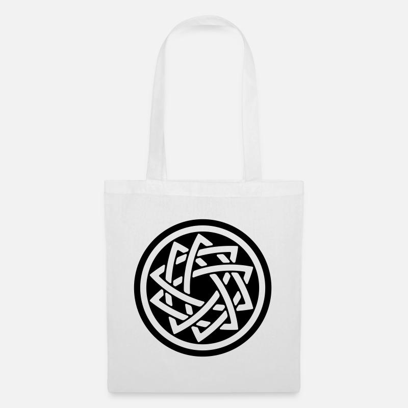DOUBLE STAR - Tote Bag - white