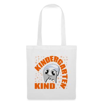 KINDERGARTENKIND HALLOWEEN GESPENSTER - Stoffbeutel - Weiß - Vorne