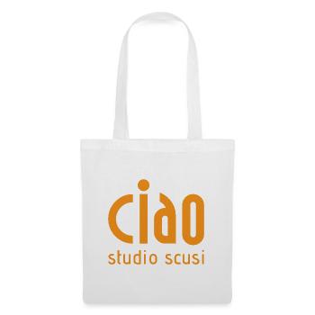 Ciao studio scusi - Stoffbeutel - Weiß - Vorne