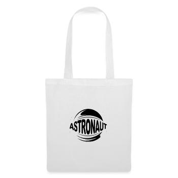 Astronaut - Cool Astonomy Logo - Tote Bag - white - Front