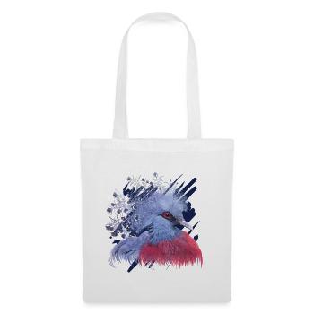 Crowned Pigeon - Tote Bag - white - Front