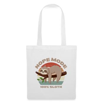 Nope Mode for All Sloths - Tote Bag - white - Front