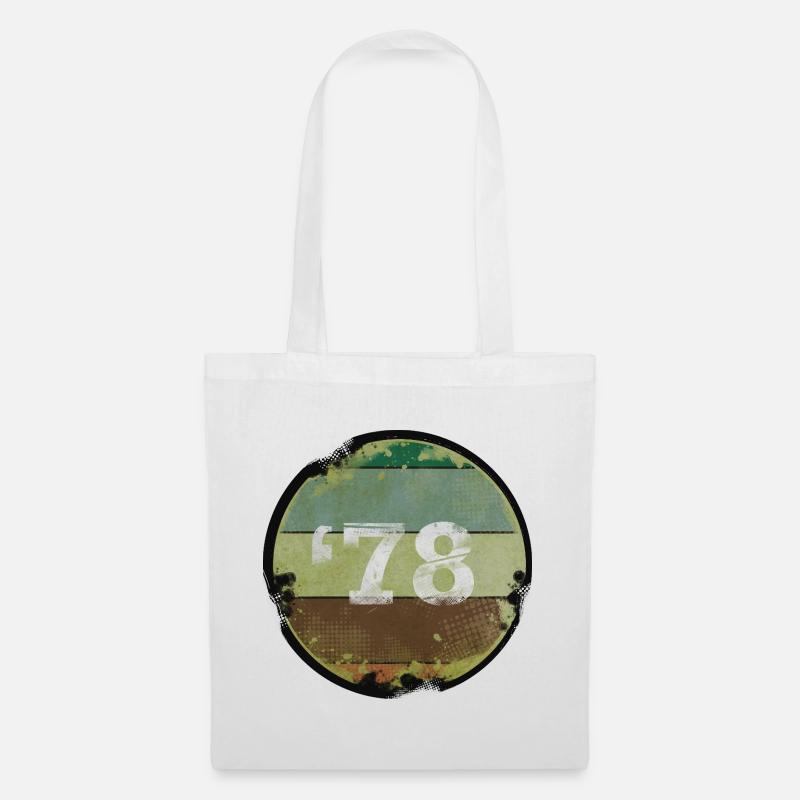 Millésime 1978 Année de naissance - Sac en tissu - blanc
