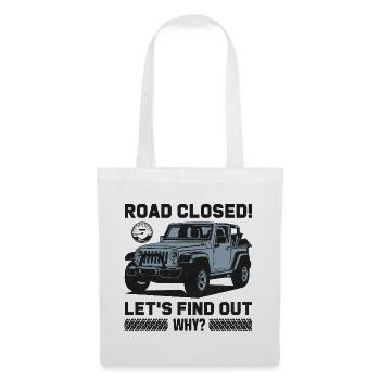 Closed Road Jeep Design - Tote Bag - white - Front