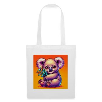 Koala - Stoffbeutel - Weiß - Vorne