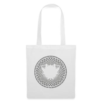 Geometric Mandala Pattern - Tote Bag - white - Front